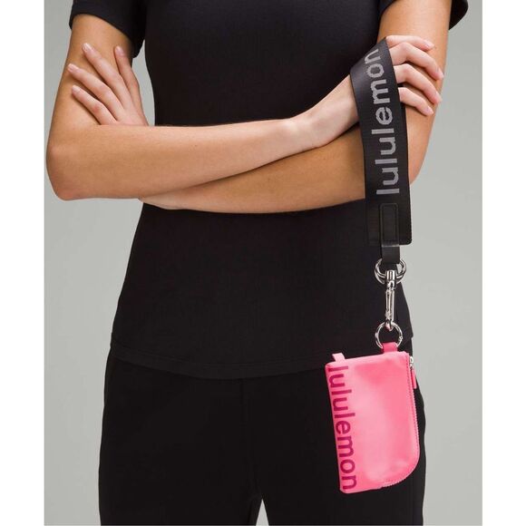 lululemon athletica Handbags - ✨Lululemon Clippable Card Pouch Sakura Pink / Washed Mauve✨